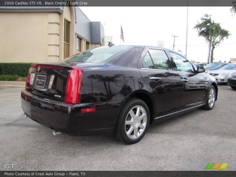 Black Cherry / Light Gray 2009 Cadillac STS V8