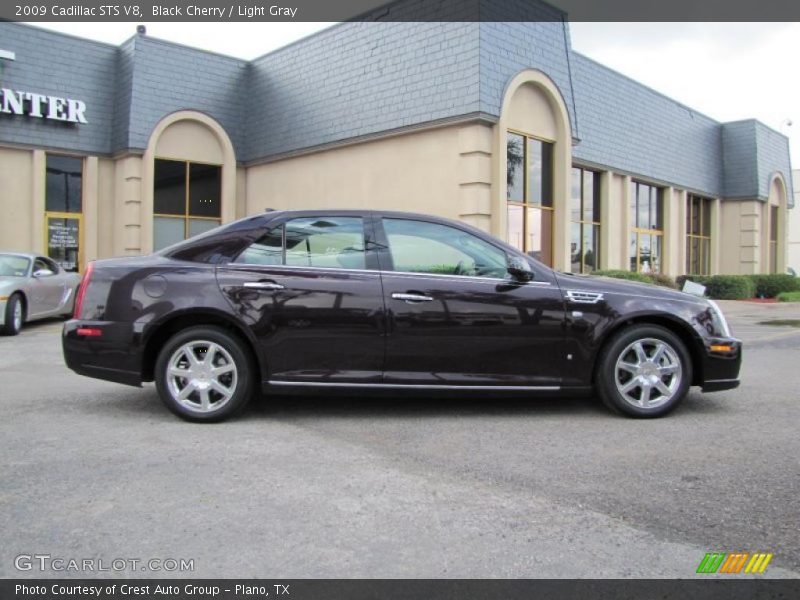 Black Cherry / Light Gray 2009 Cadillac STS V8
