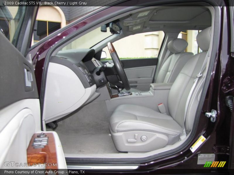 Black Cherry / Light Gray 2009 Cadillac STS V8
