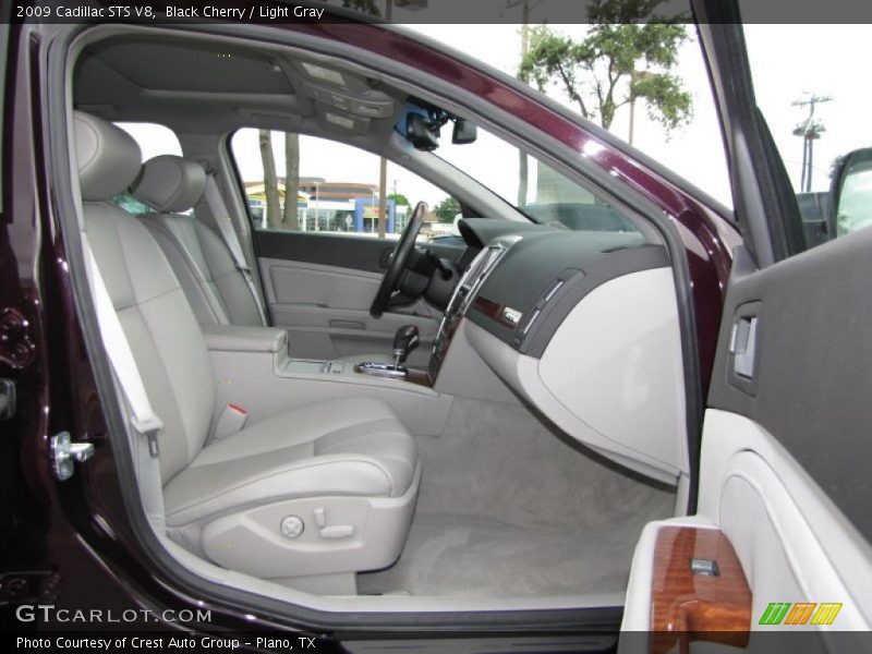 Black Cherry / Light Gray 2009 Cadillac STS V8