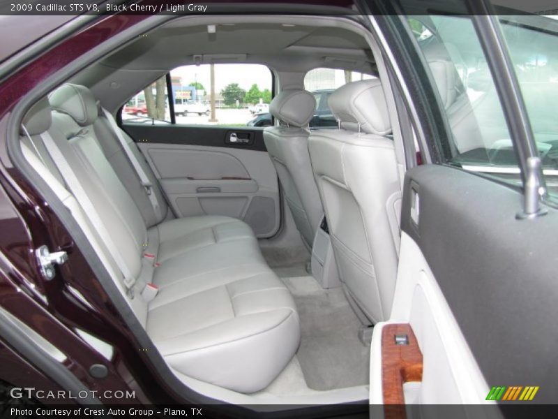 Black Cherry / Light Gray 2009 Cadillac STS V8