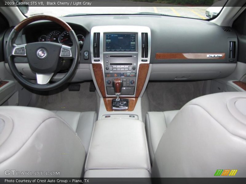 Black Cherry / Light Gray 2009 Cadillac STS V8