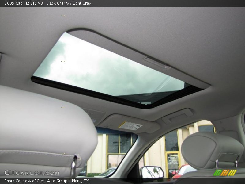 Black Cherry / Light Gray 2009 Cadillac STS V8