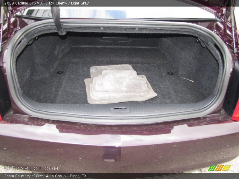 Black Cherry / Light Gray 2009 Cadillac STS V8