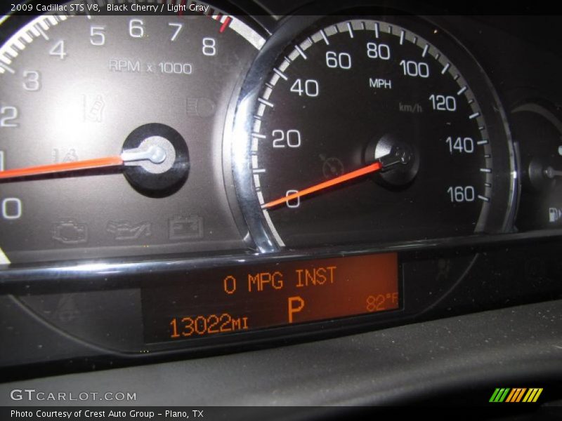 Black Cherry / Light Gray 2009 Cadillac STS V8