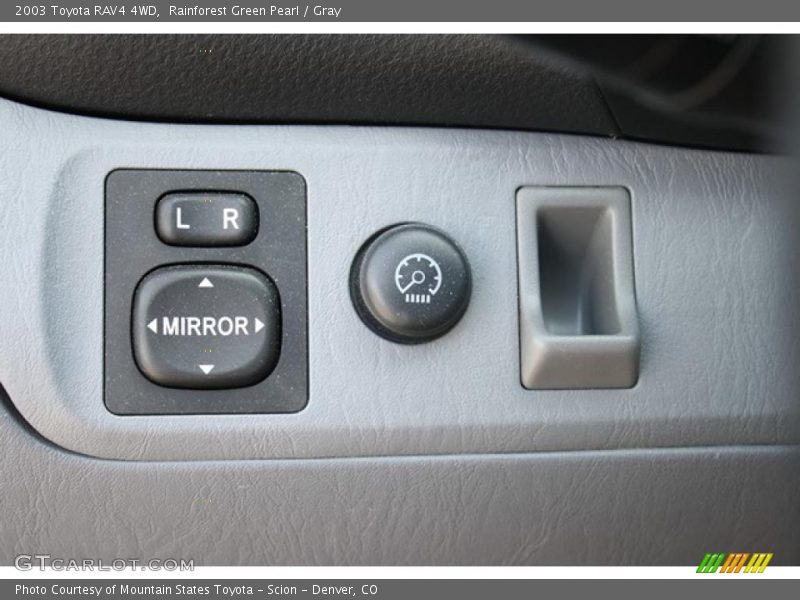 Rainforest Green Pearl / Gray 2003 Toyota RAV4 4WD