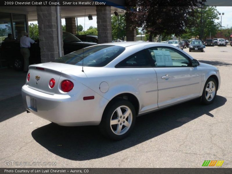 Silver Ice Metallic / Ebony 2009 Chevrolet Cobalt LT Coupe