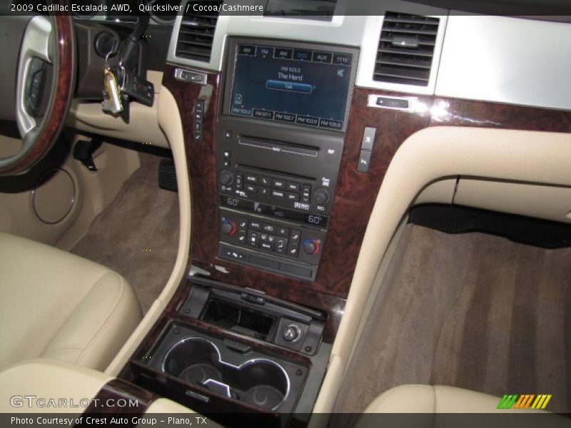 Quicksilver / Cocoa/Cashmere 2009 Cadillac Escalade AWD