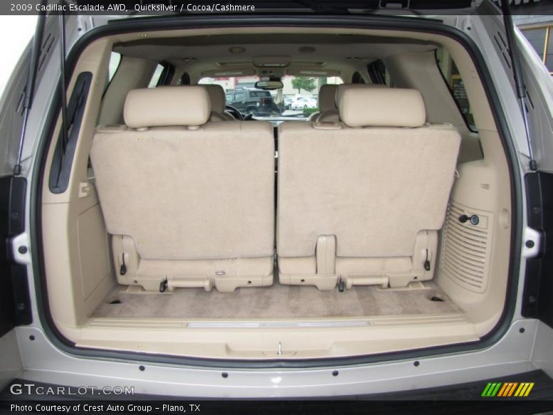 Quicksilver / Cocoa/Cashmere 2009 Cadillac Escalade AWD