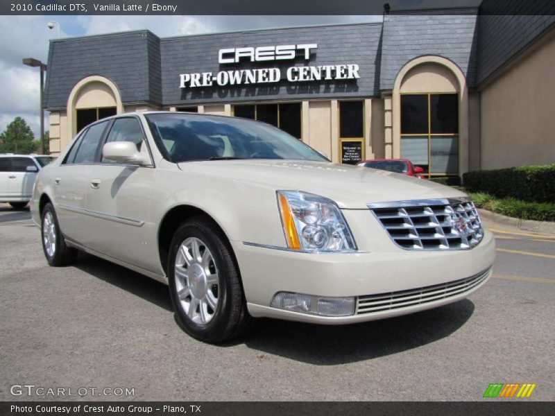 Vanilla Latte / Ebony 2010 Cadillac DTS