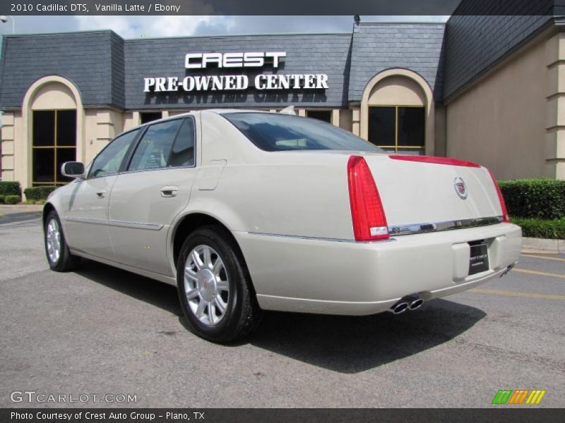 Vanilla Latte / Ebony 2010 Cadillac DTS