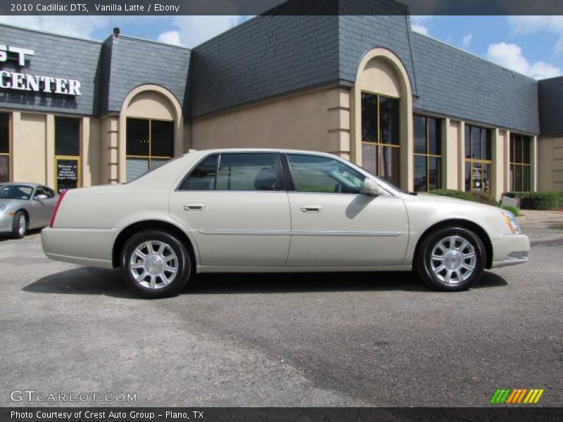 Vanilla Latte / Ebony 2010 Cadillac DTS