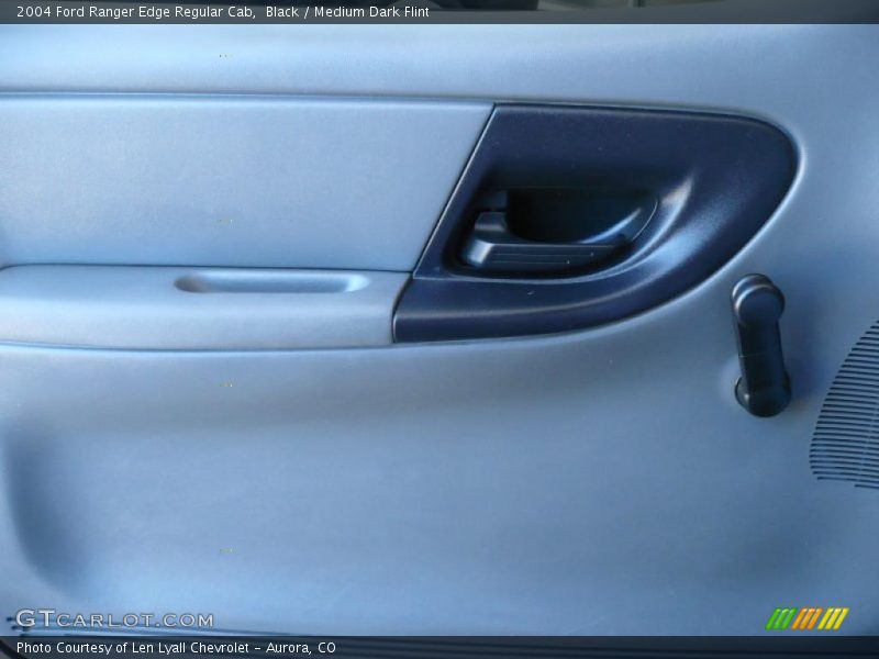 Black / Medium Dark Flint 2004 Ford Ranger Edge Regular Cab