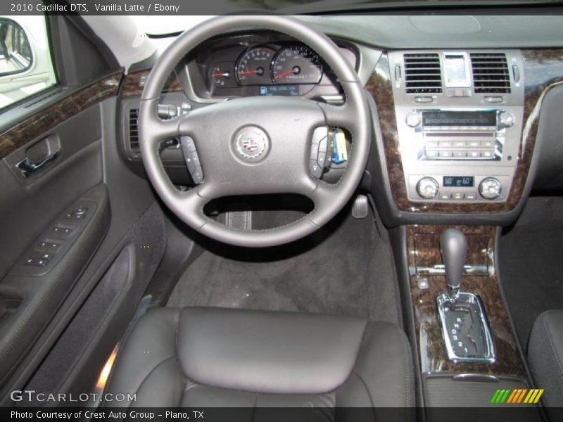 Vanilla Latte / Ebony 2010 Cadillac DTS
