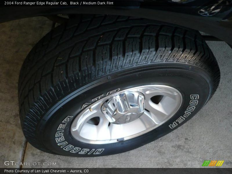 Black / Medium Dark Flint 2004 Ford Ranger Edge Regular Cab