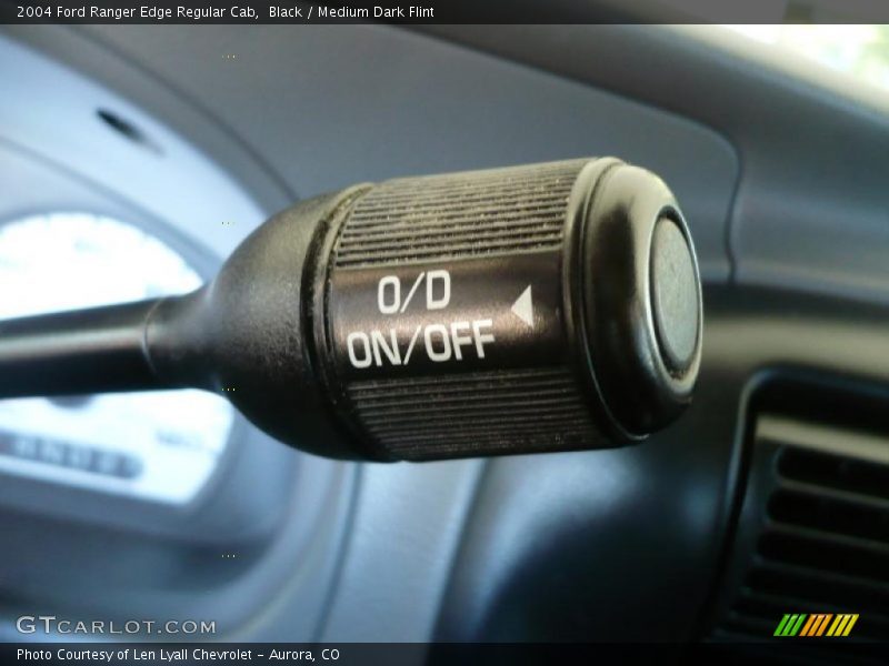 Black / Medium Dark Flint 2004 Ford Ranger Edge Regular Cab