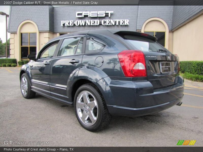 Steel Blue Metallic / Pastel Slate Gray 2007 Dodge Caliber R/T