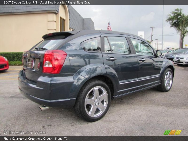 Steel Blue Metallic / Pastel Slate Gray 2007 Dodge Caliber R/T