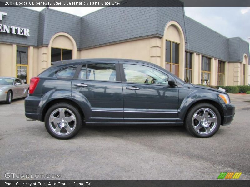 Steel Blue Metallic / Pastel Slate Gray 2007 Dodge Caliber R/T