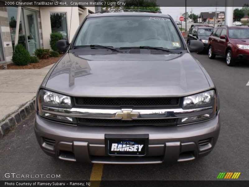 Graystone Metallic / Light Gray 2006 Chevrolet TrailBlazer LS 4x4