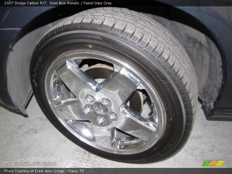 Steel Blue Metallic / Pastel Slate Gray 2007 Dodge Caliber R/T