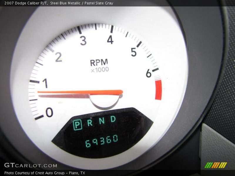 Steel Blue Metallic / Pastel Slate Gray 2007 Dodge Caliber R/T