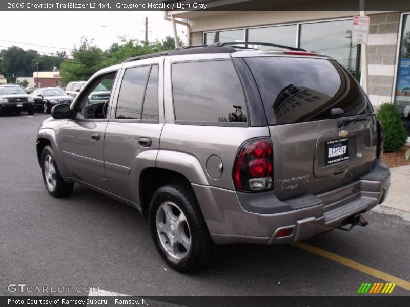 Graystone Metallic / Light Gray 2006 Chevrolet TrailBlazer LS 4x4