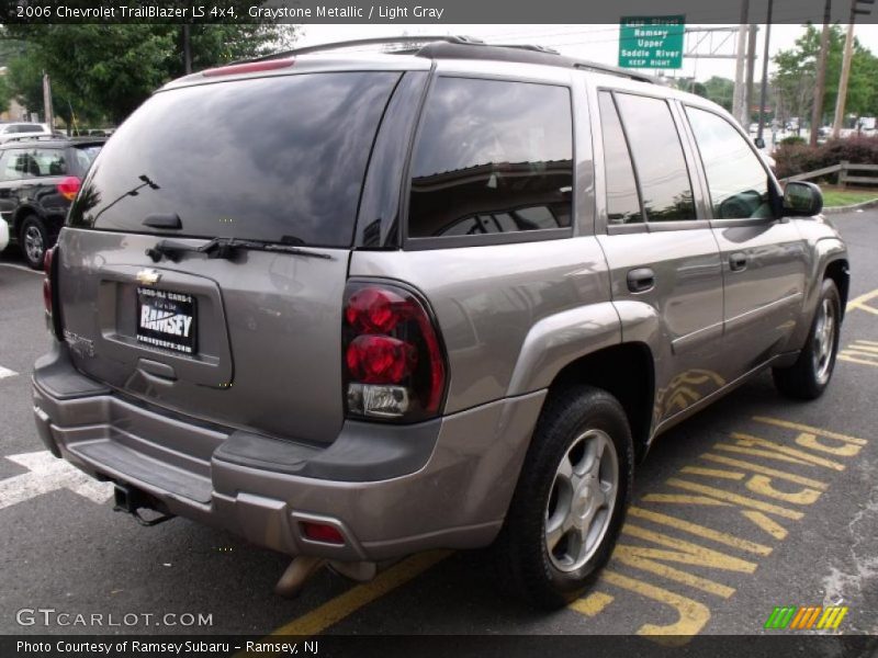 Graystone Metallic / Light Gray 2006 Chevrolet TrailBlazer LS 4x4