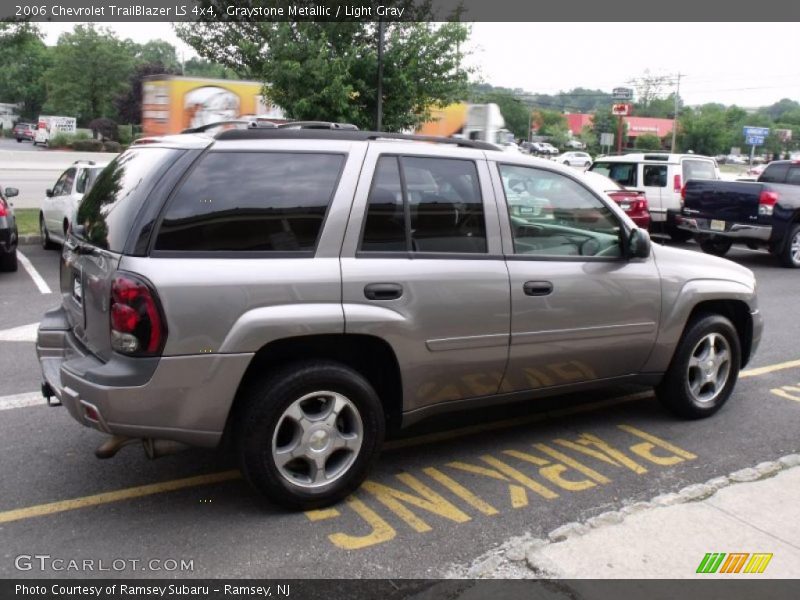 Graystone Metallic / Light Gray 2006 Chevrolet TrailBlazer LS 4x4