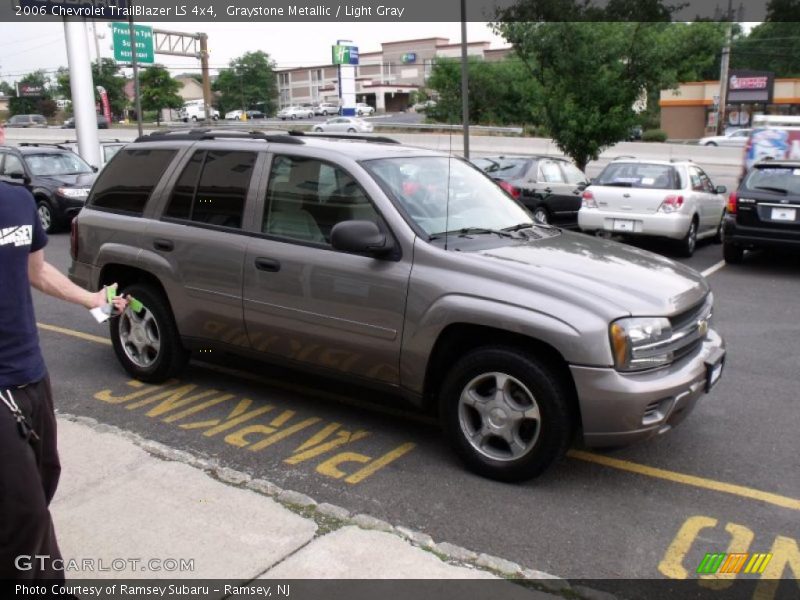 Graystone Metallic / Light Gray 2006 Chevrolet TrailBlazer LS 4x4