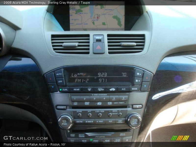 Sterling Gray Metallic / Taupe 2008 Acura MDX Technology