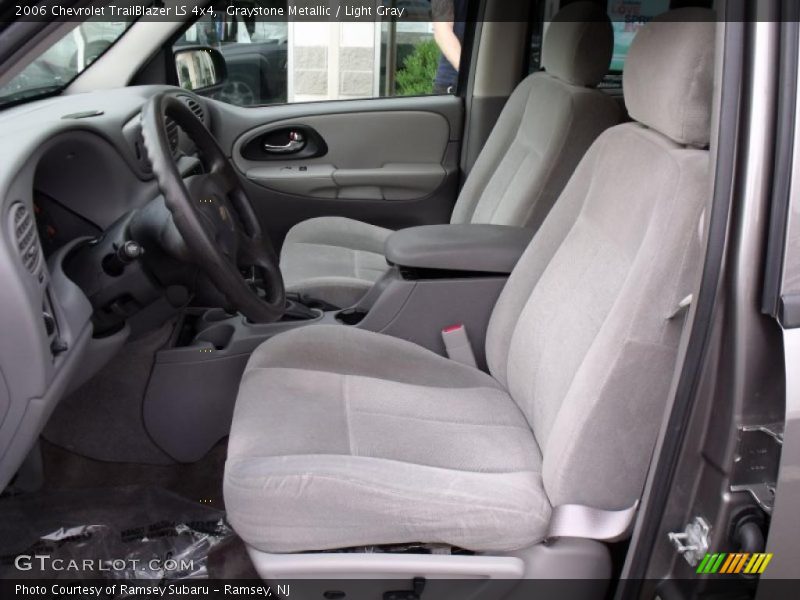 Graystone Metallic / Light Gray 2006 Chevrolet TrailBlazer LS 4x4