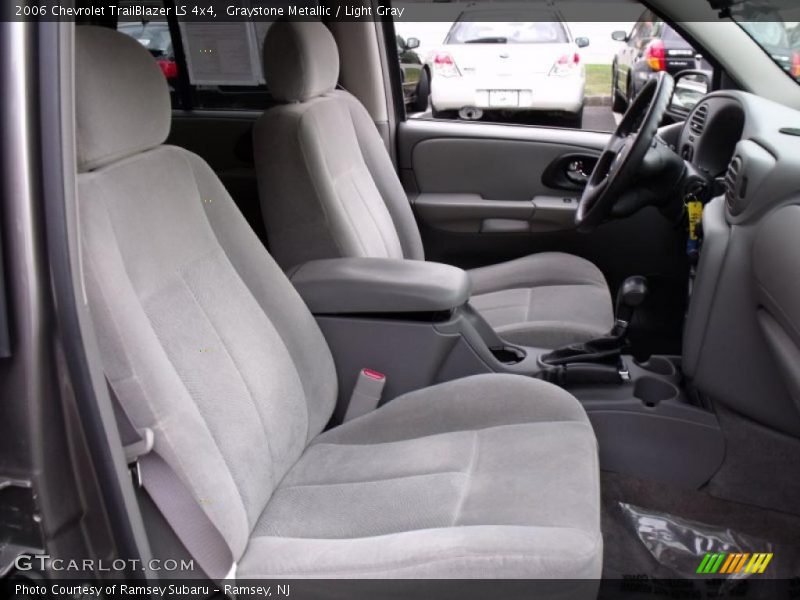Graystone Metallic / Light Gray 2006 Chevrolet TrailBlazer LS 4x4