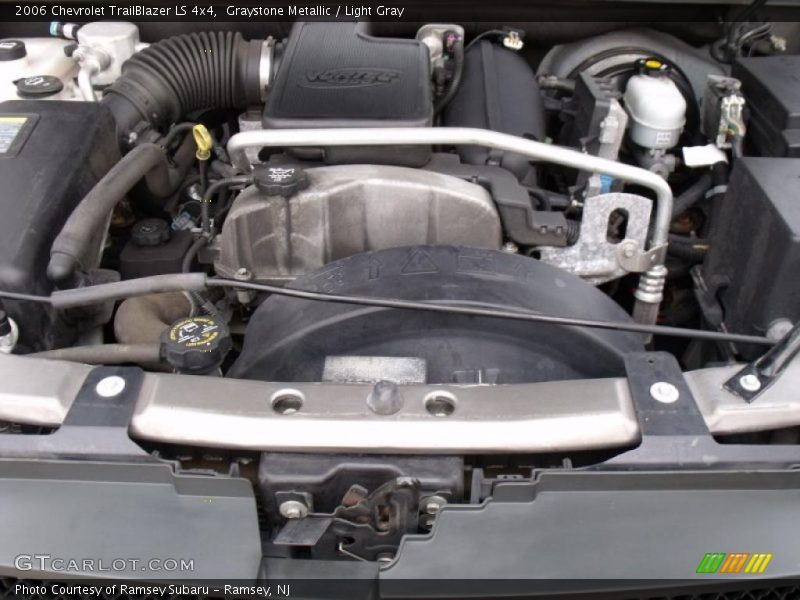 Graystone Metallic / Light Gray 2006 Chevrolet TrailBlazer LS 4x4