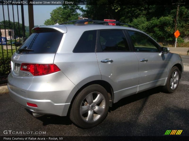 Alabaster Silver Metallic / Ebony 2007 Acura RDX