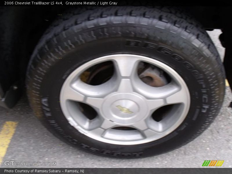 Graystone Metallic / Light Gray 2006 Chevrolet TrailBlazer LS 4x4