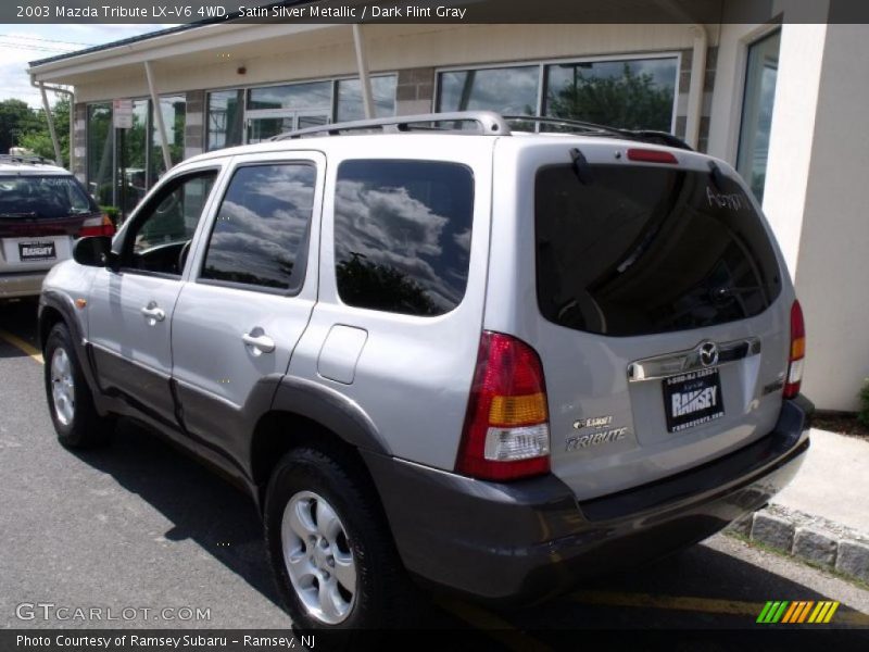 Satin Silver Metallic / Dark Flint Gray 2003 Mazda Tribute LX-V6 4WD