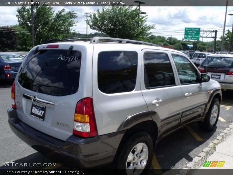 Satin Silver Metallic / Dark Flint Gray 2003 Mazda Tribute LX-V6 4WD