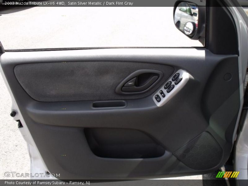 Satin Silver Metallic / Dark Flint Gray 2003 Mazda Tribute LX-V6 4WD