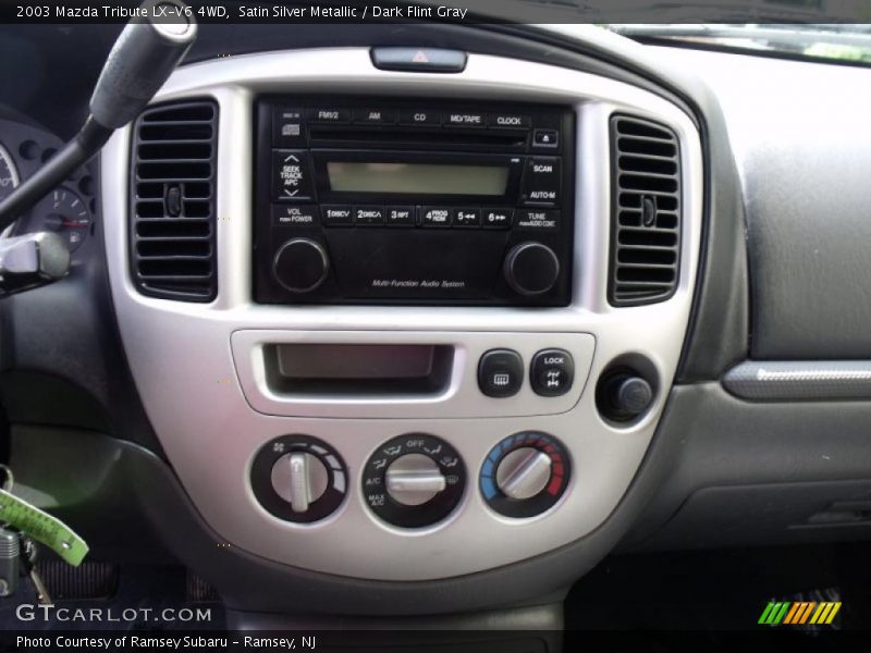 Satin Silver Metallic / Dark Flint Gray 2003 Mazda Tribute LX-V6 4WD