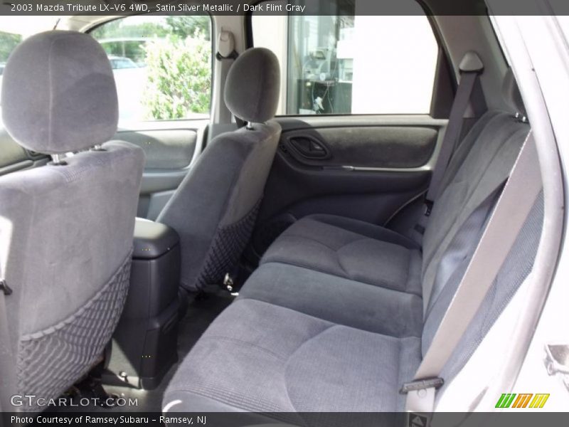 Satin Silver Metallic / Dark Flint Gray 2003 Mazda Tribute LX-V6 4WD