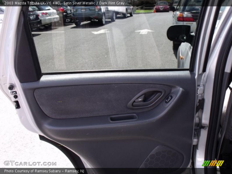 Satin Silver Metallic / Dark Flint Gray 2003 Mazda Tribute LX-V6 4WD