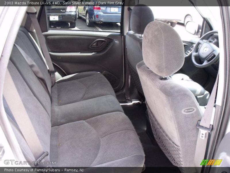 Satin Silver Metallic / Dark Flint Gray 2003 Mazda Tribute LX-V6 4WD