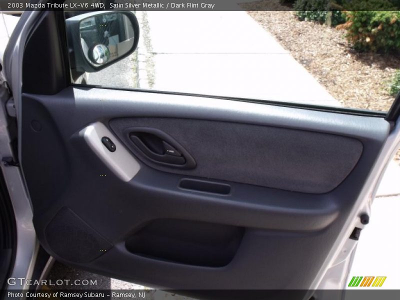 Satin Silver Metallic / Dark Flint Gray 2003 Mazda Tribute LX-V6 4WD