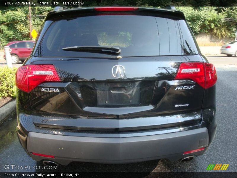 Formal Black Pearl / Ebony 2007 Acura MDX