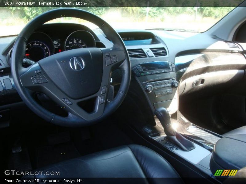 Formal Black Pearl / Ebony 2007 Acura MDX