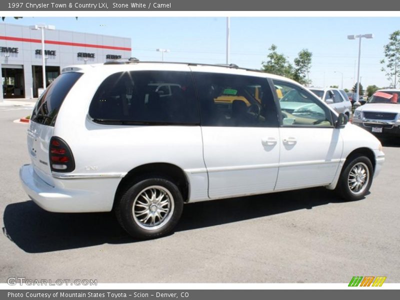Stone White / Camel 1997 Chrysler Town & Country LXi