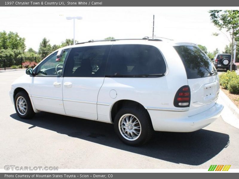 Stone White / Camel 1997 Chrysler Town & Country LXi