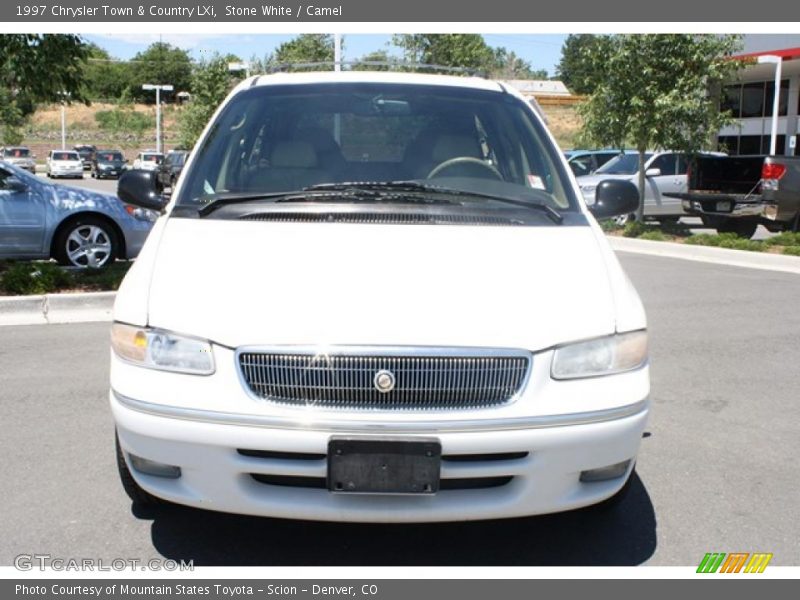 Stone White / Camel 1997 Chrysler Town & Country LXi