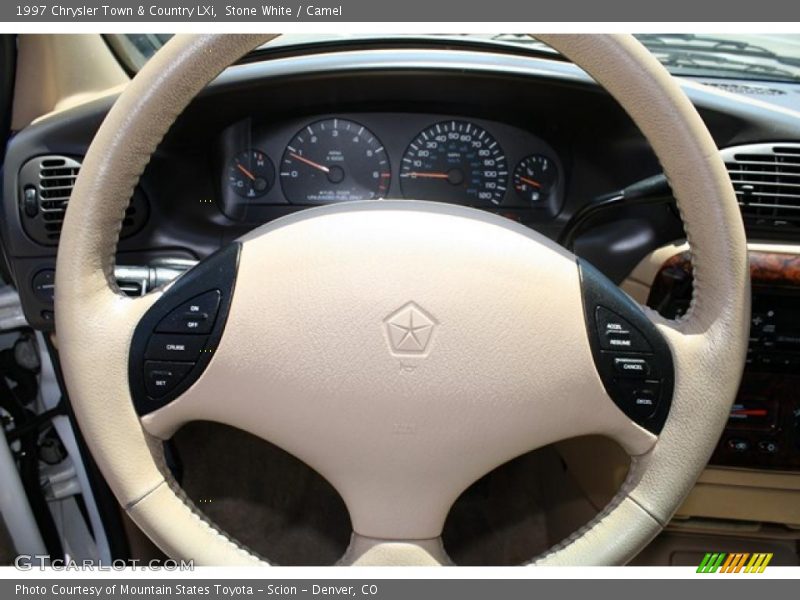 Stone White / Camel 1997 Chrysler Town & Country LXi